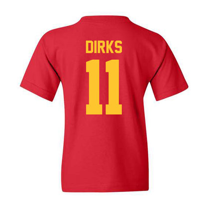 Ferris State - NCAA Men's Ice Hockey : Jacob Dirks - Classic Shersey Youth T-Shirt