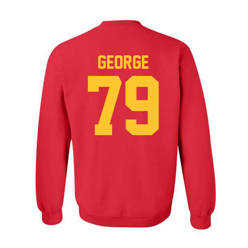 Ferris State - NCAA Football : Bryce George - Classic Shersey Crewneck Sweatshirt-1