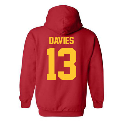 Ferris State - NCAA Women's Volleyball : Hope Davies - Classic Shersey Hooded Sweatshirt-1