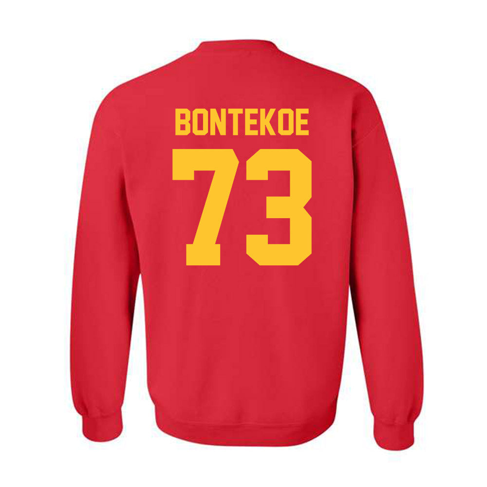 Ferris State - NCAA Football : Mack Bontekoe - Classic Shersey Crewneck Sweatshirt-1