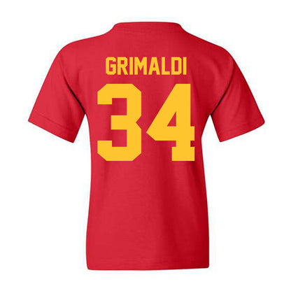 Ferris State - NCAA Men's Ice Hockey : Nick Grimaldi - Classic Shersey Youth T-Shirt-1