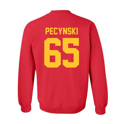 Ferris State - NCAA Football : Cory Pecynski - Classic Shersey Crewneck Sweatshirt-1