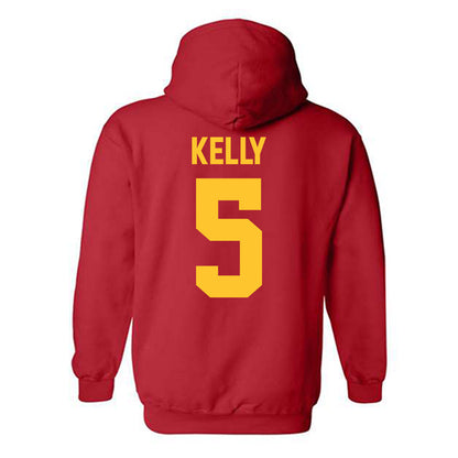 Ferris State - NCAA Women's Volleyball : Dylann Kelly - Classic Shersey Hooded Sweatshirt-1