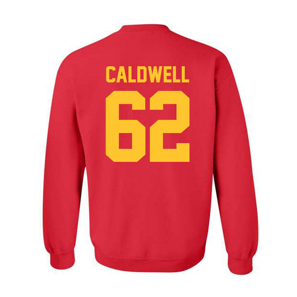 Ferris State - NCAA Football : Kaharri Caldwell - Classic Shersey Crewneck Sweatshirt-1