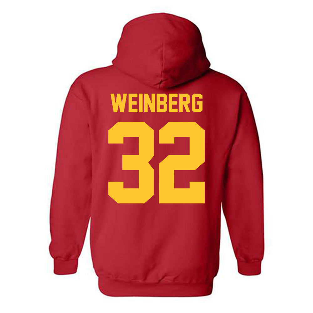 Ferris State - NCAA Softball : KILEY WEINBERG - Classic Shersey Hooded Sweatshirt-1
