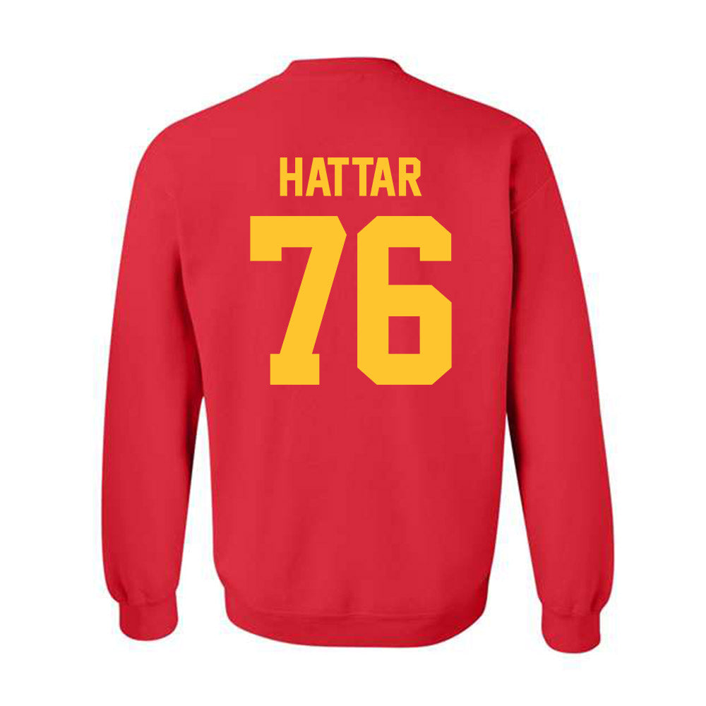 Ferris State - NCAA Football : Lawrence Hattar - Classic Shersey Crewneck Sweatshirt