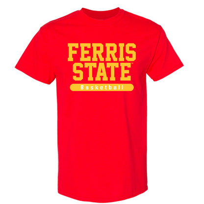 Ferris State - NCAA Men's Basketball : Ethan Erickson - Classic Shersey T-Shirt