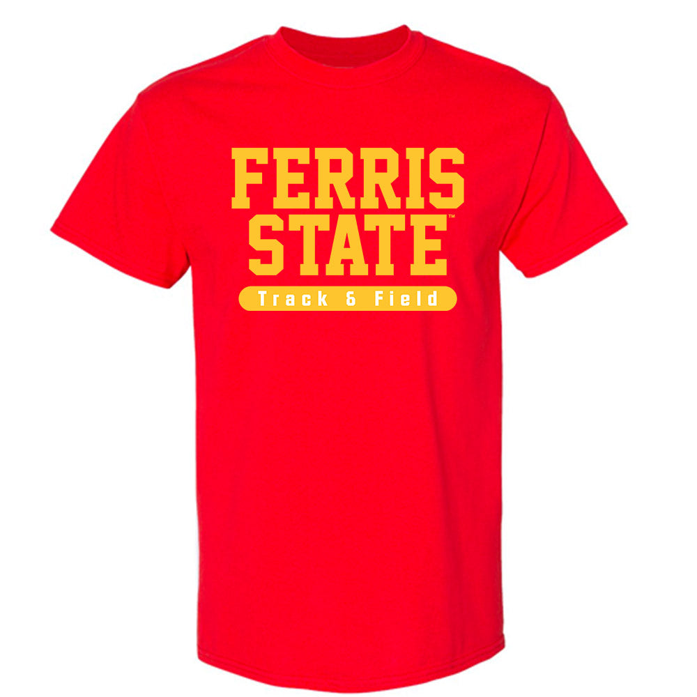Ferris State - NCAA Men's Track & Field : Hayden Josef - Classic Shersey T-Shirt-0