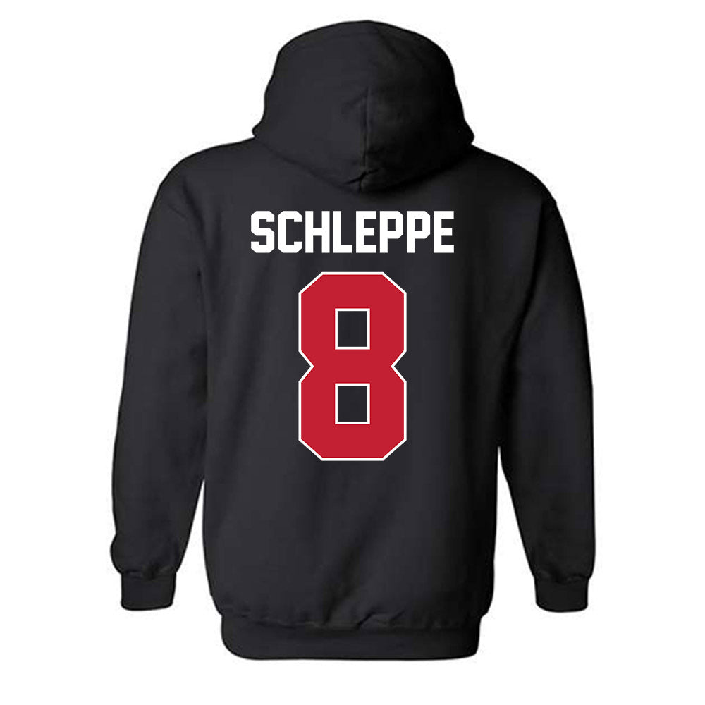 Ferris State - NCAA Men's Ice Hockey : Tyler Schleppe - Classic Shersey Hooded Sweatshirt