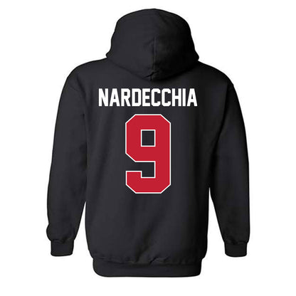 Ferris State - NCAA Men's Ice Hockey : Nick Nardecchia - Classic Shersey Hooded Sweatshirt-1