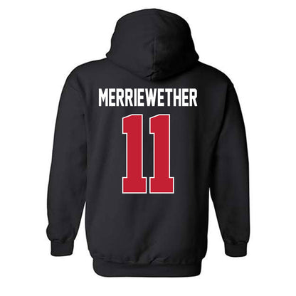 Ferris State - STUNT : Amanni Merriewether - Classic Shersey Hooded Sweatshirt-1