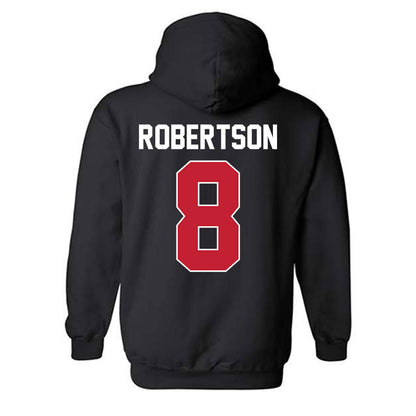 Ferris State - NCAA Women's Volleyball : Rhiannon Robertson - Classic Shersey Hooded Sweatshirt-1