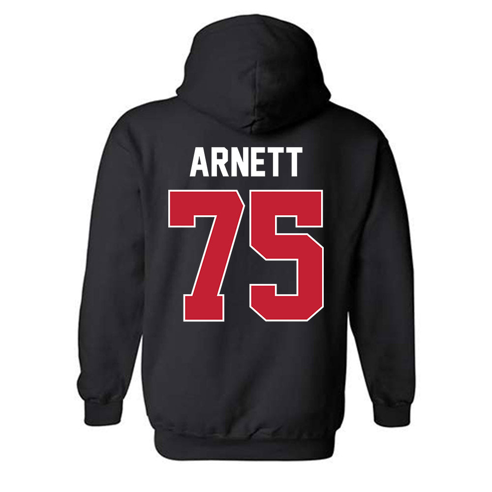 Ferris State - NCAA Football : Dayne Arnett - Classic Shersey Hooded Sweatshirt