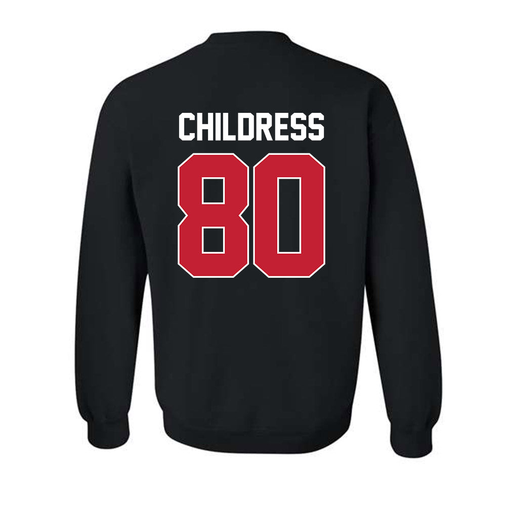 Ferris State - NCAA Football : Braeden Childress - Classic Shersey Crewneck Sweatshirt-1