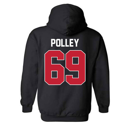 Ferris State - NCAA Football : AJ Polley - Classic Shersey Hooded Sweatshirt-1