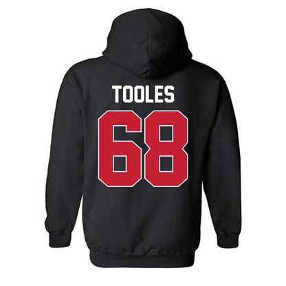 Ferris State - NCAA Football : Jordan Tooles - Classic Shersey Hooded Sweatshirt-1