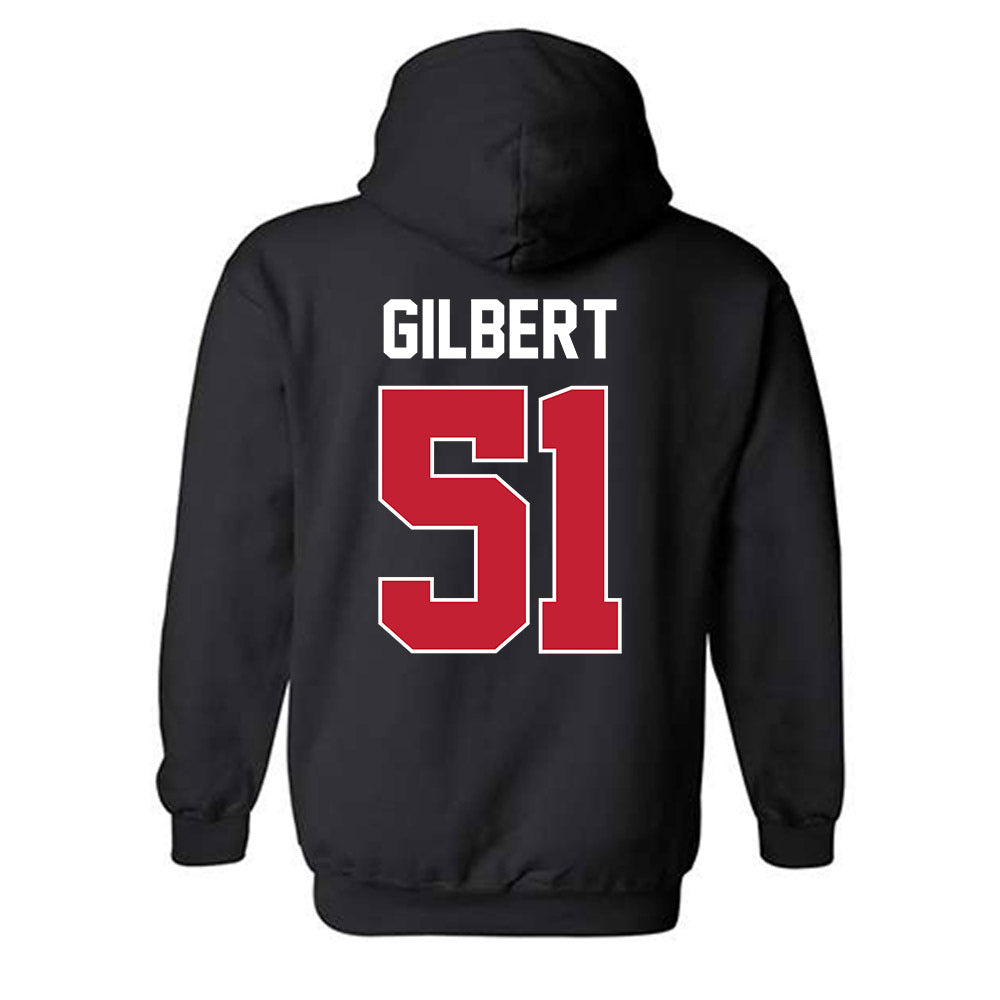 Ferris State - NCAA Football : D'Jaun Gilbert - Classic Shersey Hooded Sweatshirt-1