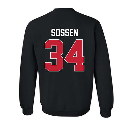 Ferris State - NCAA Football : Finn Sossen - Classic Shersey Crewneck Sweatshirt-1