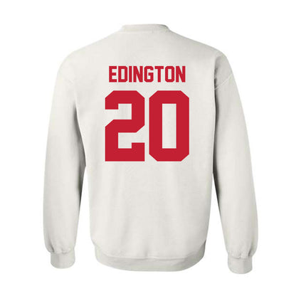 Ferris State - NCAA Football : Jaden Edington - Classic Shersey Crewneck Sweatshirt-1