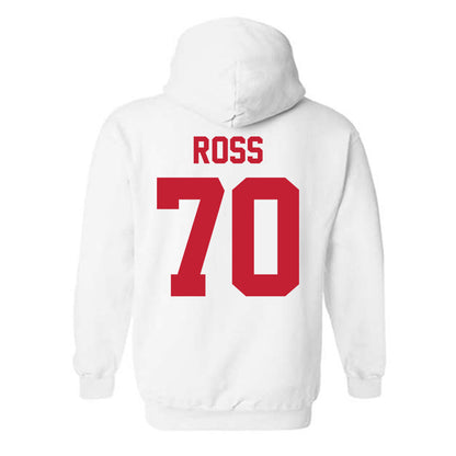 Ferris State - NCAA Football : Ryan Ross - Classic Shersey Hooded Sweatshirt-1