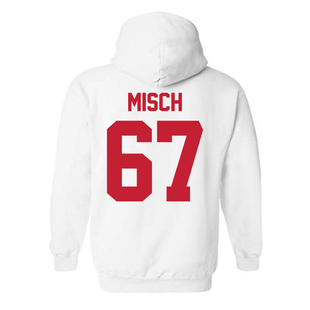 Ferris State - NCAA Football : Matthew Misch - Classic Shersey Hooded Sweatshirt-1