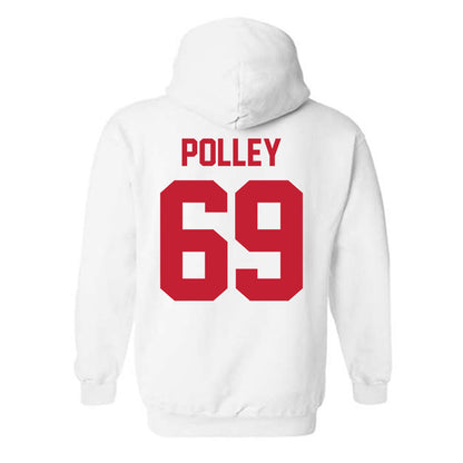 Ferris State - NCAA Football : AJ Polley - Classic Shersey Hooded Sweatshirt-1