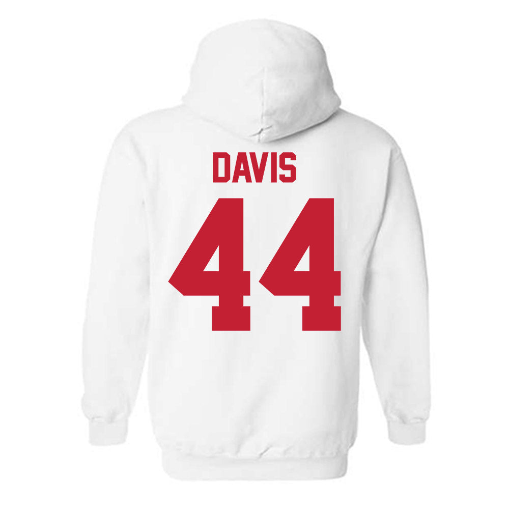 Ferris State - NCAA Football : Kailib Davis - Classic Shersey Hooded Sweatshirt-1