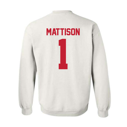 Ferris State - NCAA Football : Gyasi Mattison - Classic Shersey Crewneck Sweatshirt-1