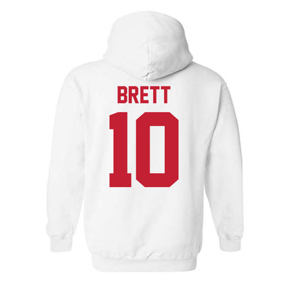 Ferris State - NCAA Football : Taariik Brett - Classic Shersey Hooded Sweatshirt