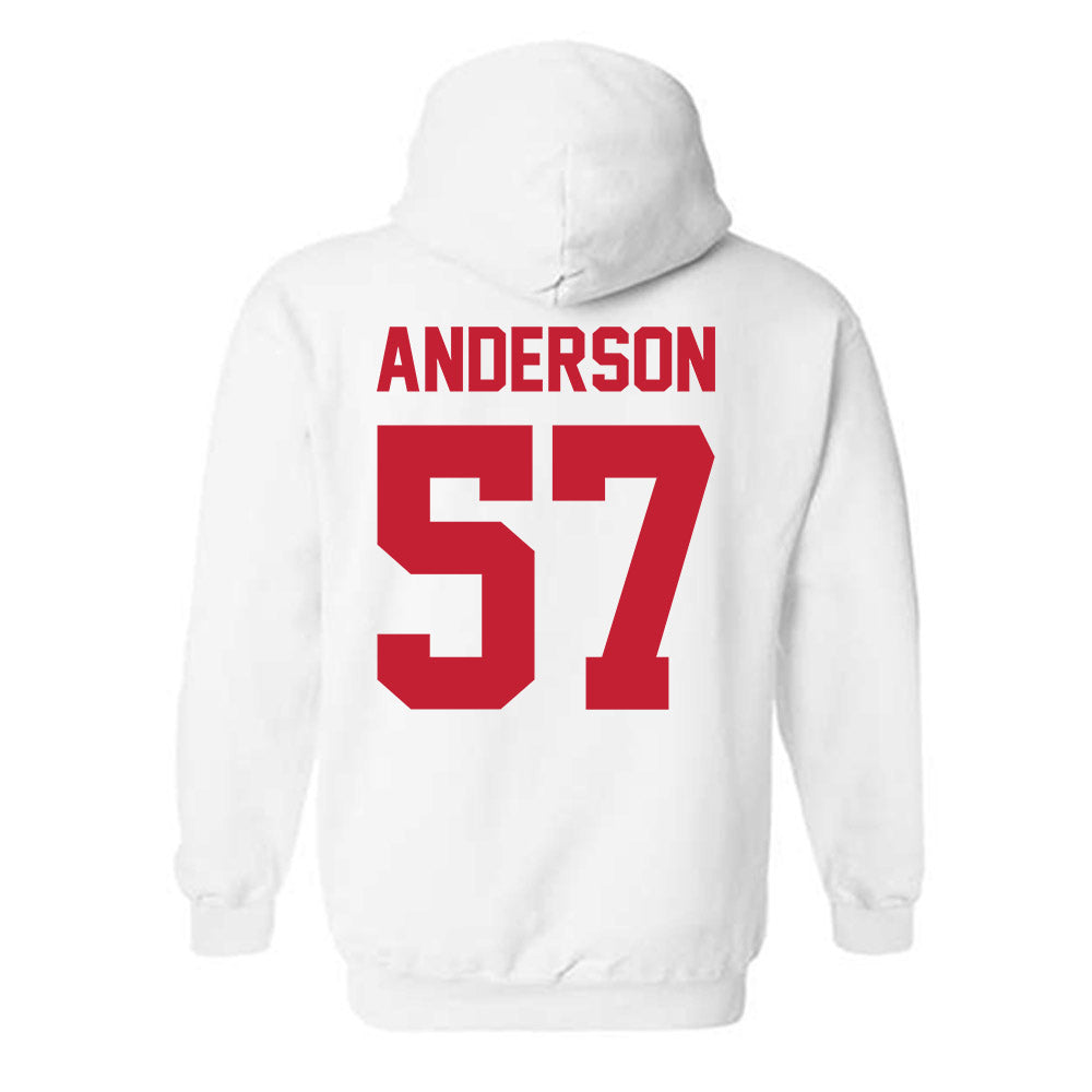 Ferris State - NCAA Football : Derek Anderson - Classic Shersey Hooded Sweatshirt-1