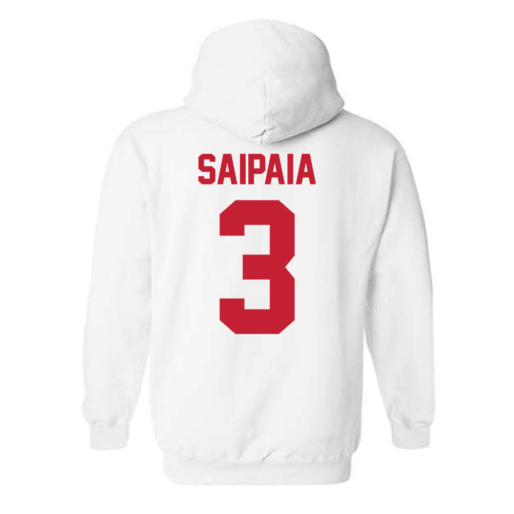 Ferris State - NCAA Football : Blaine Saipaia - Classic Shersey Hooded Sweatshirt-1