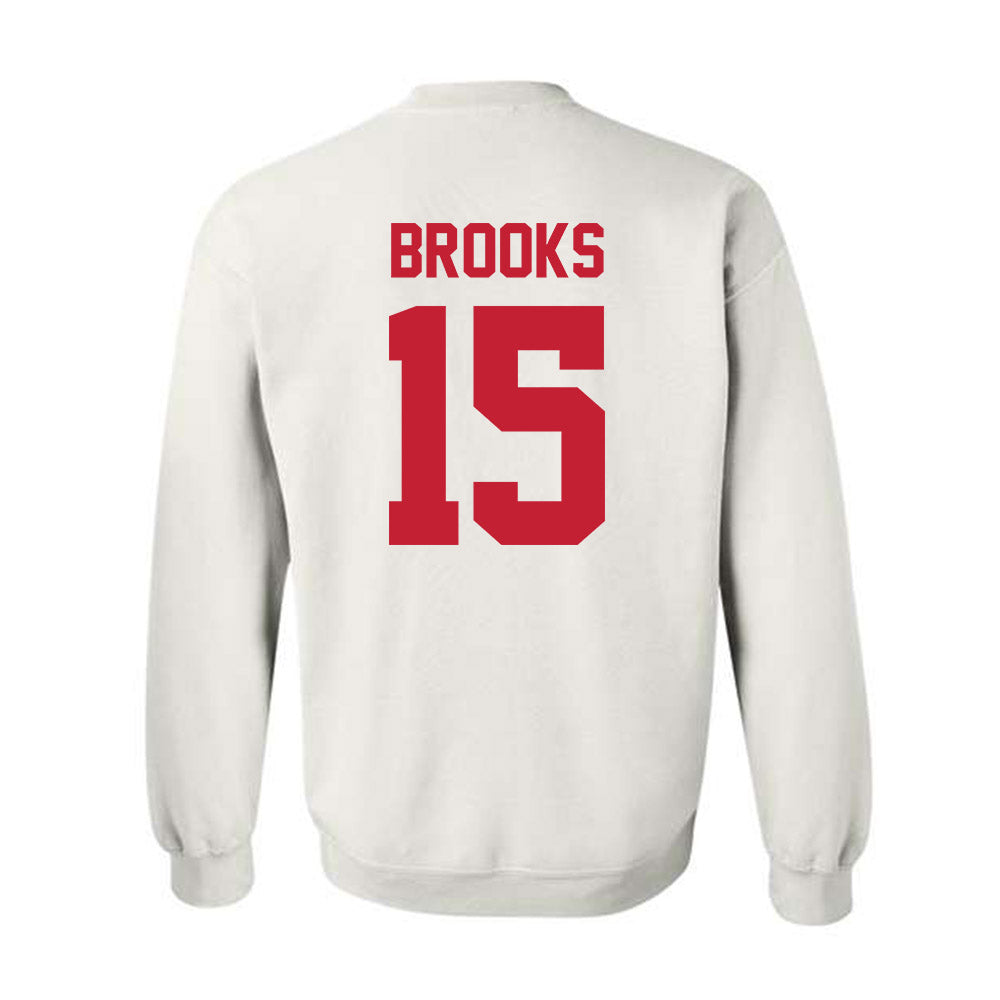 Ferris State - NCAA Men's Basketball : Jorden Brooks - Classic Shersey Crewneck Sweatshirt-1