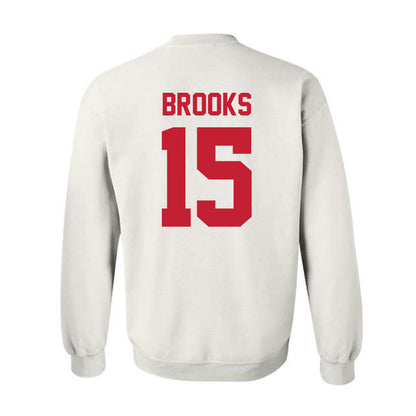 Ferris State - NCAA Men's Basketball : Jorden Brooks - Classic Shersey Crewneck Sweatshirt-1
