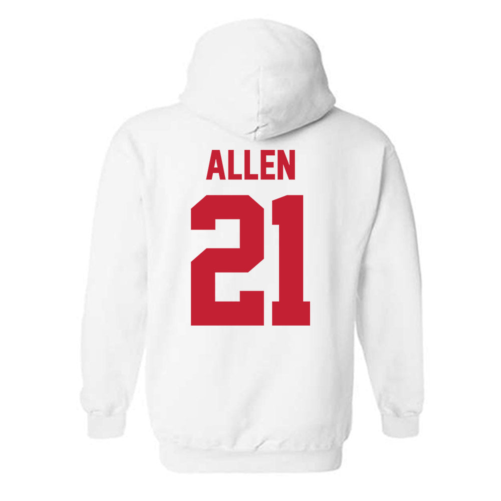 Ferris State - NCAA Football : Timothy Allen - Classic Shersey Hooded Sweatshirt-1