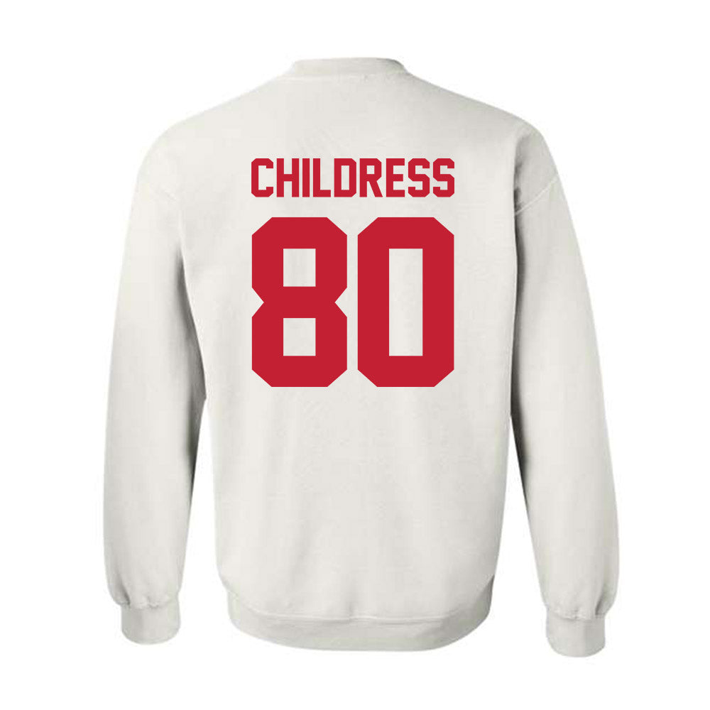 Ferris State - NCAA Football : Braeden Childress - Classic Shersey Crewneck Sweatshirt-1