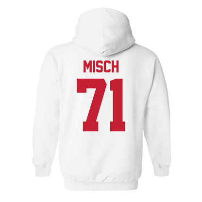 Ferris State - NCAA Football : Matthew Misch - Classic Shersey Hooded Sweatshirt-1