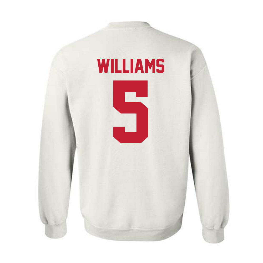 Ferris State - NCAA Football : Jason Williams - Classic Shersey Crewneck Sweatshirt