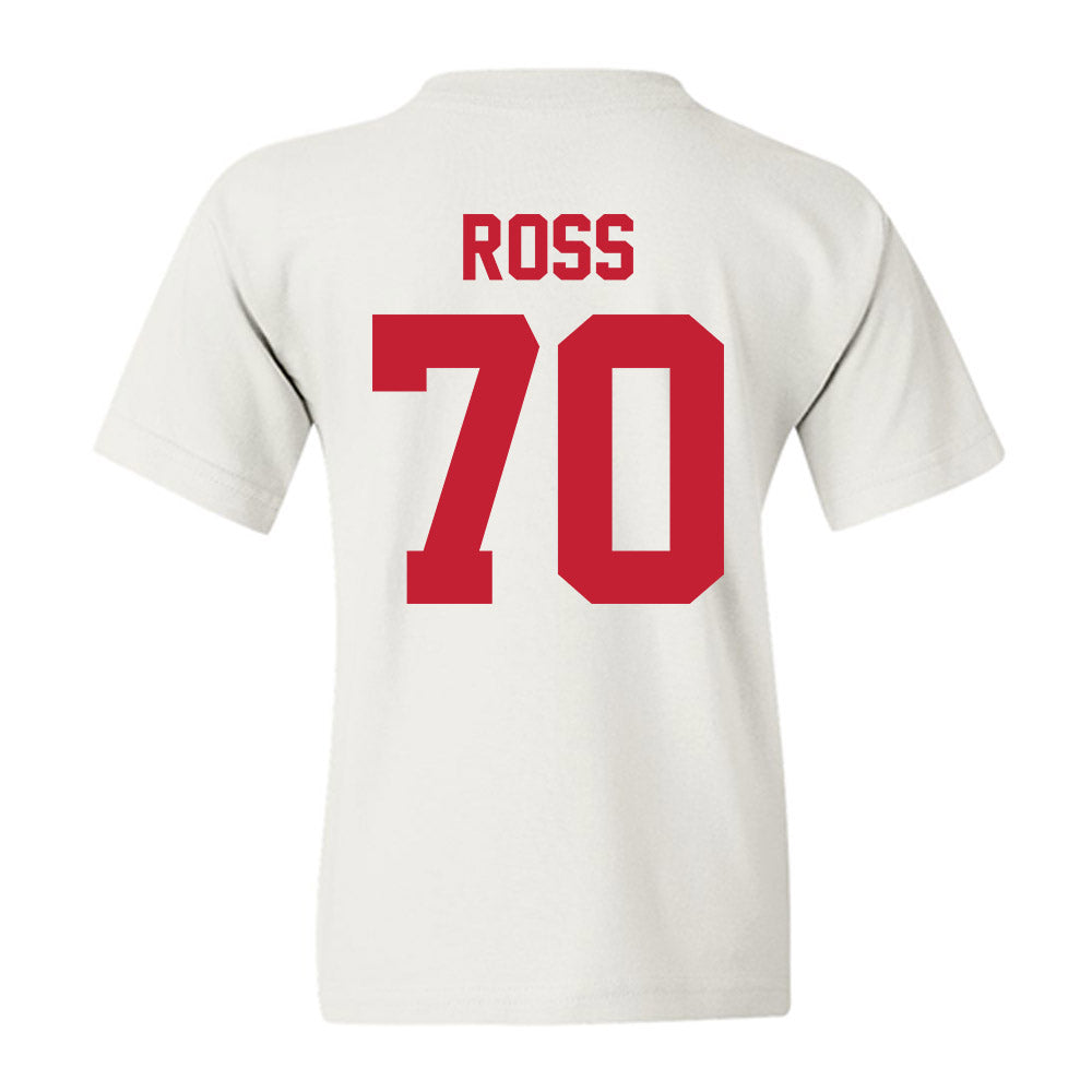 Ferris State - NCAA Football : Ryan Ross - Classic Shersey Youth T-Shirt-1