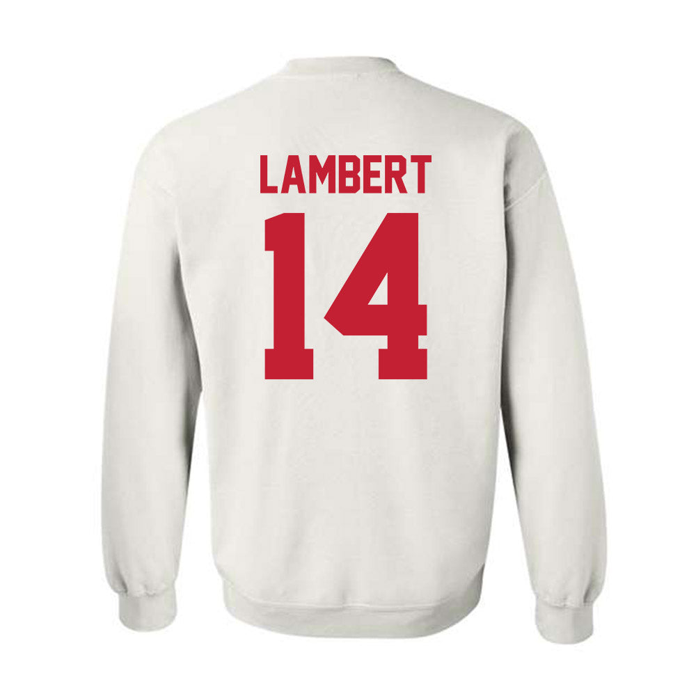 Ferris State - NCAA Football : Stanley Lambert - Classic Shersey Crewneck Sweatshirt-1
