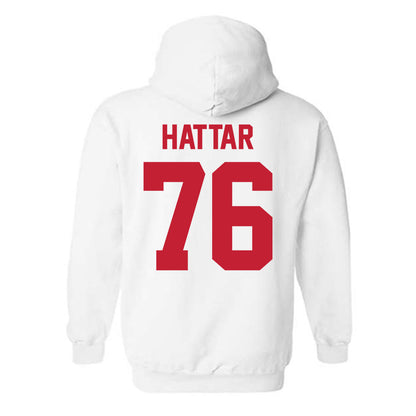 Ferris State - NCAA Football : Lawrence Hattar - Classic Shersey Hooded Sweatshirt