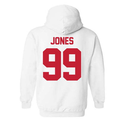 Ferris State - NCAA Football : markee jones - Classic Shersey Hooded Sweatshirt-1