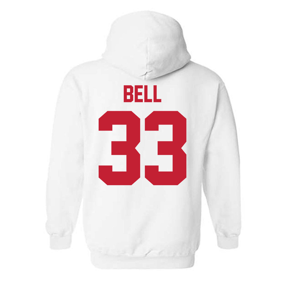 Ferris State - NCAA Softball : Cece Bell - Classic Shersey Hooded Sweatshirt-1