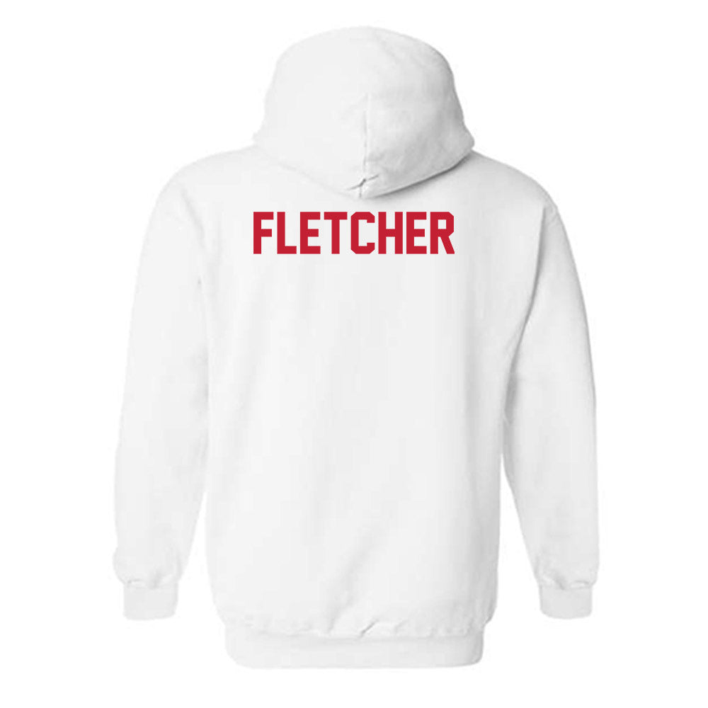 Ferris State - NCAA Men's Track & Field : Aiden Fletcher - Classic Shersey Hooded Sweatshirt-1