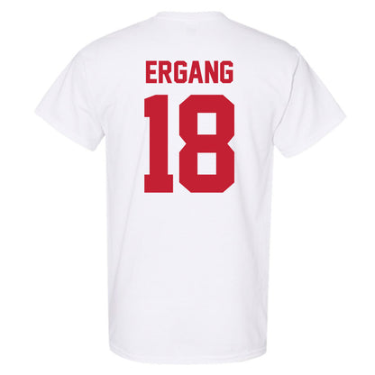 Ferris State - NCAA Men's Ice Hockey : Kaleb Ergang - Classic Shersey T-Shirt-1