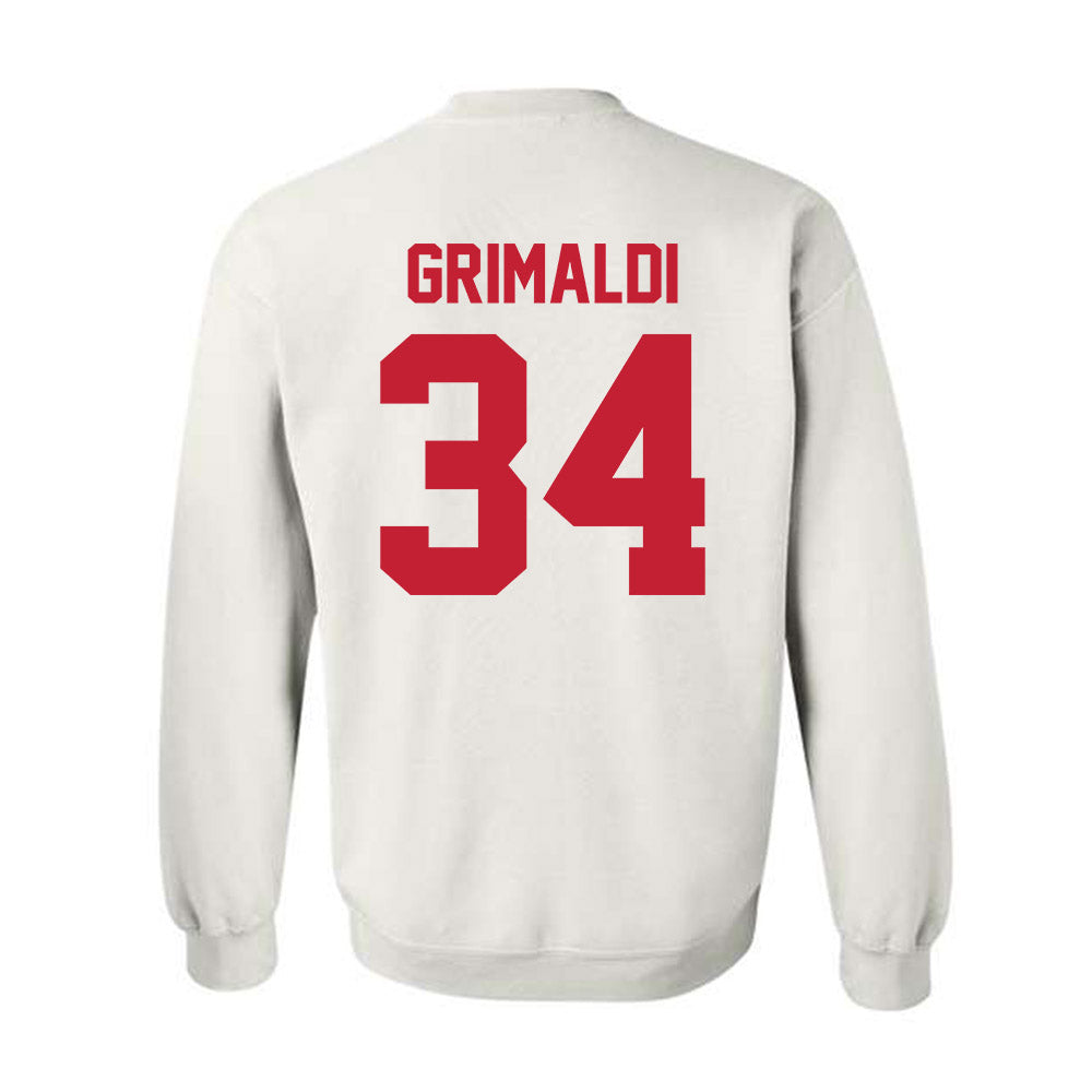 Ferris State - NCAA Men's Ice Hockey : Nick Grimaldi - Classic Shersey Crewneck Sweatshirt-1