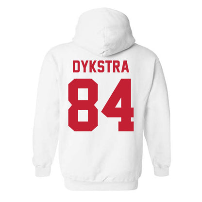 Ferris State - NCAA Football : Mason Dykstra - Classic Shersey Hooded Sweatshirt-1