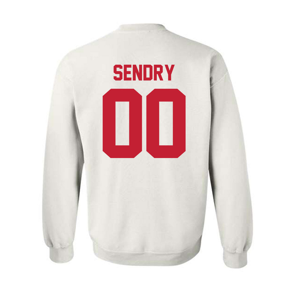 Ferris State - NCAA Football : Caseton Sendry - Classic Shersey Crewneck Sweatshirt-1