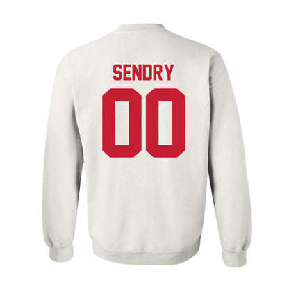 Ferris State - NCAA Football : Caseton Sendry - Classic Shersey Crewneck Sweatshirt-1