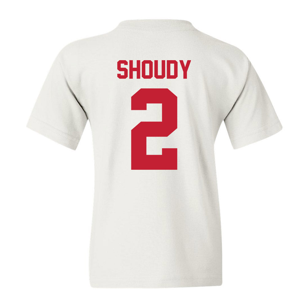 Ferris State - NCAA Men's Ice Hockey : Travis Shoudy - Classic Shersey Youth T-Shirt