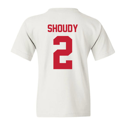 Ferris State - NCAA Men's Ice Hockey : Travis Shoudy - Classic Shersey Youth T-Shirt